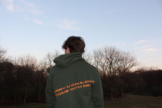 growth collection - sorry you couldn't come with me hoodie